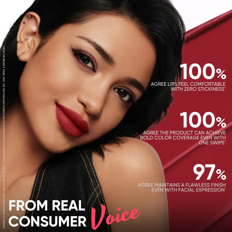 JUDYDOLL Silky Matte Lip Ink, Long-Lasting, Waterproof, Lipstick, Transfer-Proof, Smudge-Proof, Food-Proof, Hydrating, Soft Velvet Matte, Smooth, Not Easy to Fade, Non-Stick Cup, Summervibes, Makeup, Cosmetic