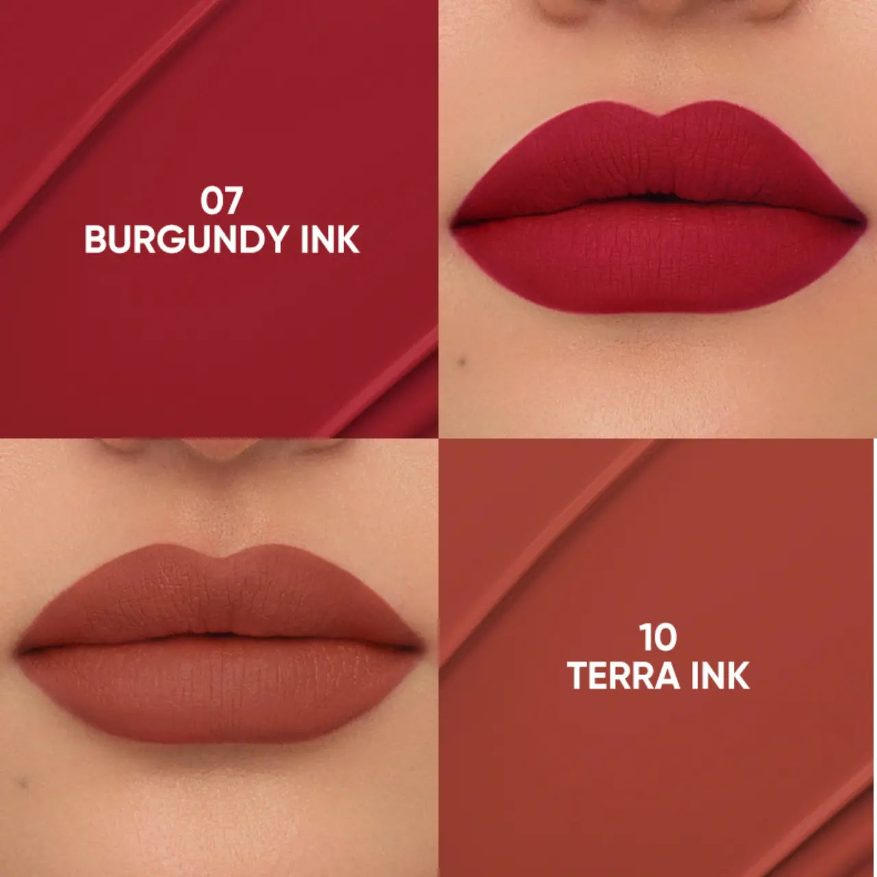 JUDYDOLL Silky Matte Lip Ink, Long-Lasting, Waterproof, Lipstick, Transfer-Proof, Smudge-Proof, Food-Proof, Hydrating, Soft Velvet Matte, Smooth, Not Easy to Fade, Non-Stick Cup, Summervibes, Makeup, Cosmetic