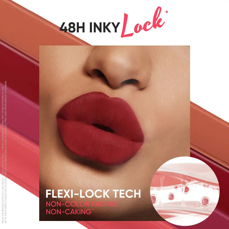 JUDYDOLL Silky Matte Lip Ink, Long-Lasting, Waterproof, Lipstick, Transfer-Proof, Smudge-Proof, Food-Proof, Hydrating, Soft Velvet Matte, Smooth, Not Easy to Fade, Non-Stick Cup, Summervibes, Makeup, Cosmetic