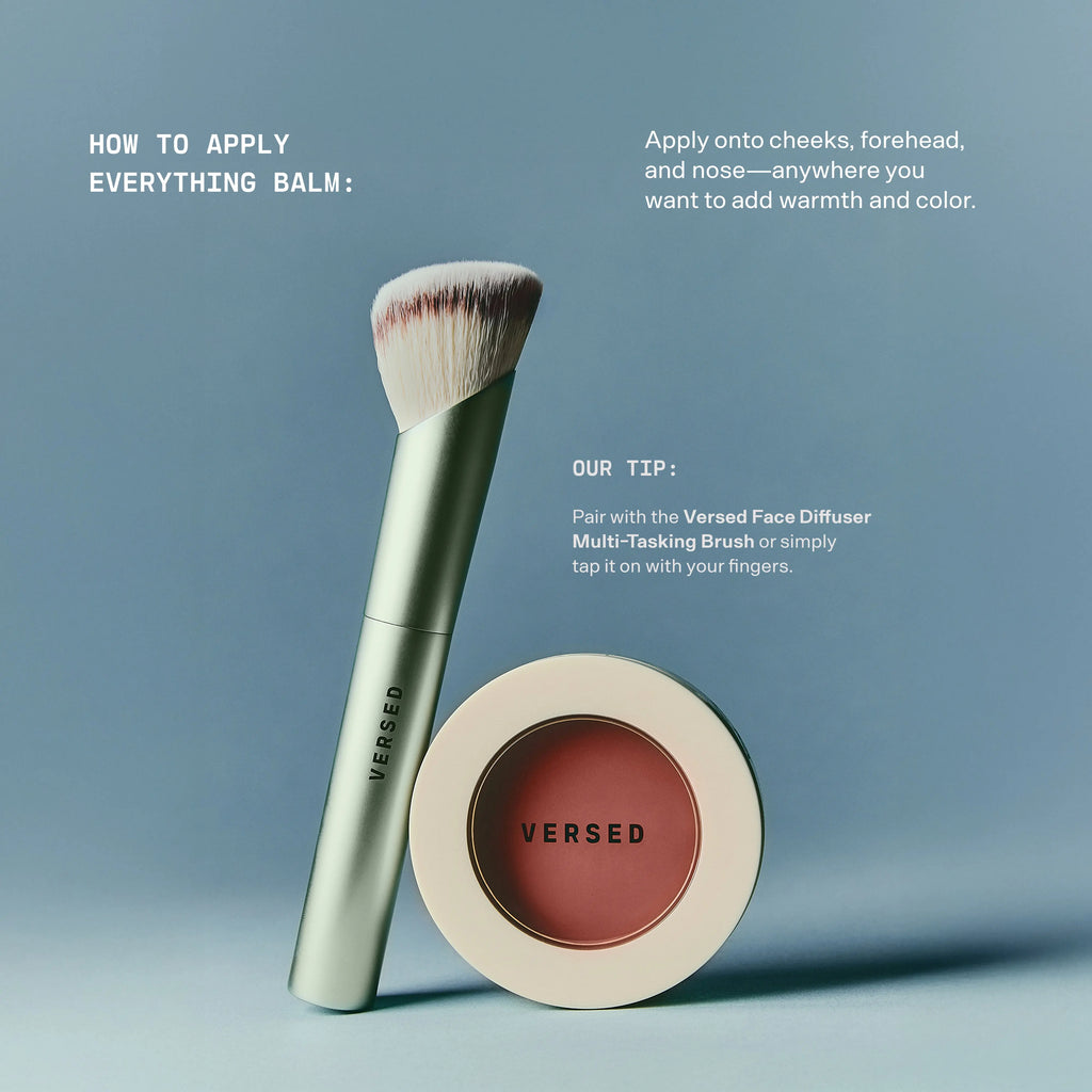 Versed Everything Balm Multi-Use Complexion Balm – Hydrating All-In-One Balm for Sheer Coverage, Sun-Kissed Glow & Smooth, Skin-Like Finish